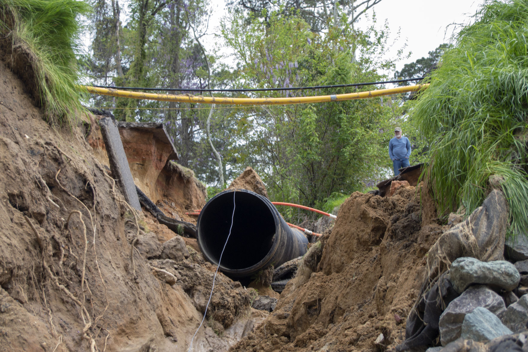 Sinkhole in Southern Pines